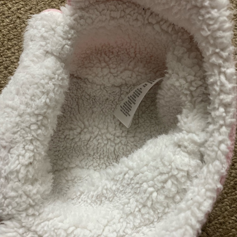 Children’s Place Baby Girl Pink White Trapper Hat - Picture 6 of 6